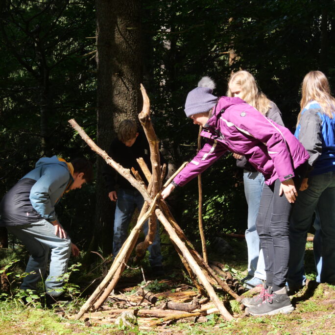 Wildnistag / Shelterbau