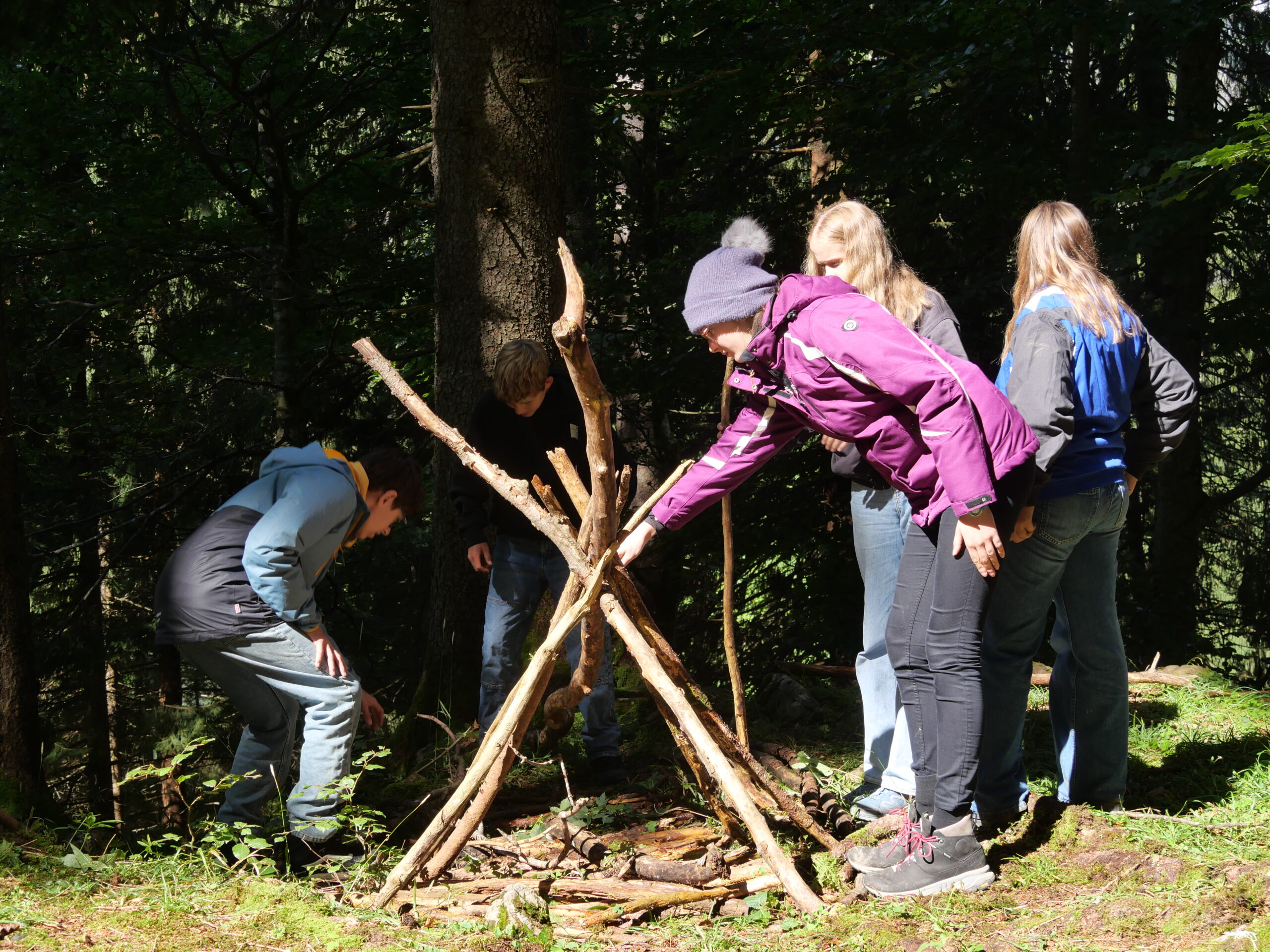 Wildnistag / Shelterbau